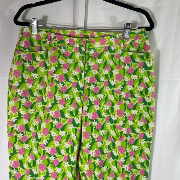 Vintage Lilly Pulitzer Floral Pants - Picture 3 of 6